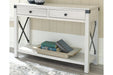 Bayflynn Whitewash Sofa/Console Table - Lara Furniture