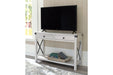 Bayflynn Whitewash Sofa/Console Table - Lara Furniture