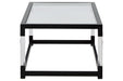 Nallynx Metallic Gray Coffee Table - Lara Furniture