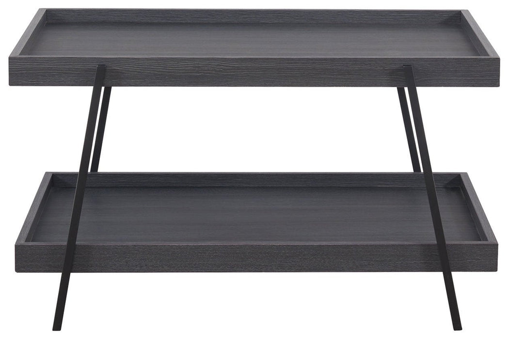 Yarlow Black Coffee Table - Lara Furniture