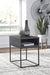 Yarlow Black End Table - Lara Furniture