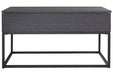 Yarlow Black Lift-Top Coffee Table - Lara Furniture