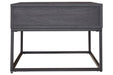 Yarlow Black Lift-Top Coffee Table - Lara Furniture