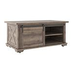 Arlenbry Gray Coffee Table - Lara Furniture