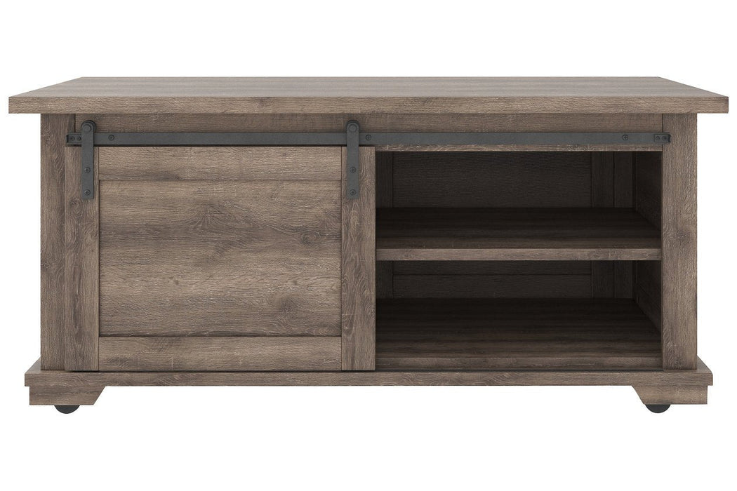 Arlenbry Gray Coffee Table - Lara Furniture