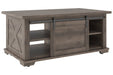 Arlenbry Gray Coffee Table - Lara Furniture