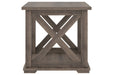 Arlenbry Gray End Table - Lara Furniture