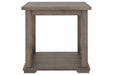 Arlenbry Gray End Table - Lara Furniture