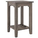 Arlenbry Gray Chairside End Table - Lara Furniture