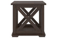 Camiburg Warm Brown End Table - Lara Furniture