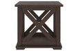 Camiburg Warm Brown End Table - Lara Furniture