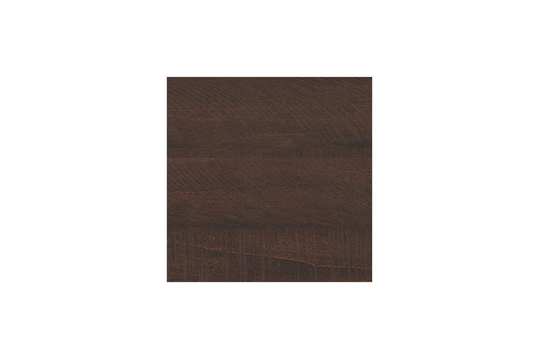 Camiburg Warm Brown Coffee Table - Lara Furniture