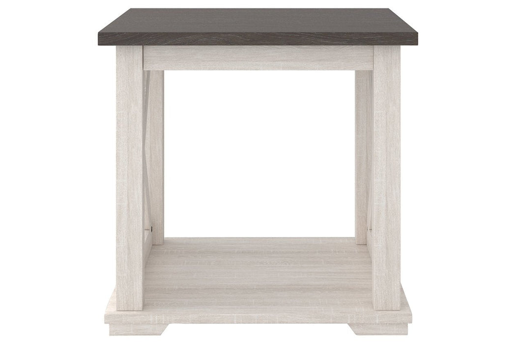 Dorrinson Two-tone End Table - Lara Furniture