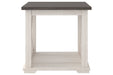 Dorrinson Two-tone End Table - Lara Furniture