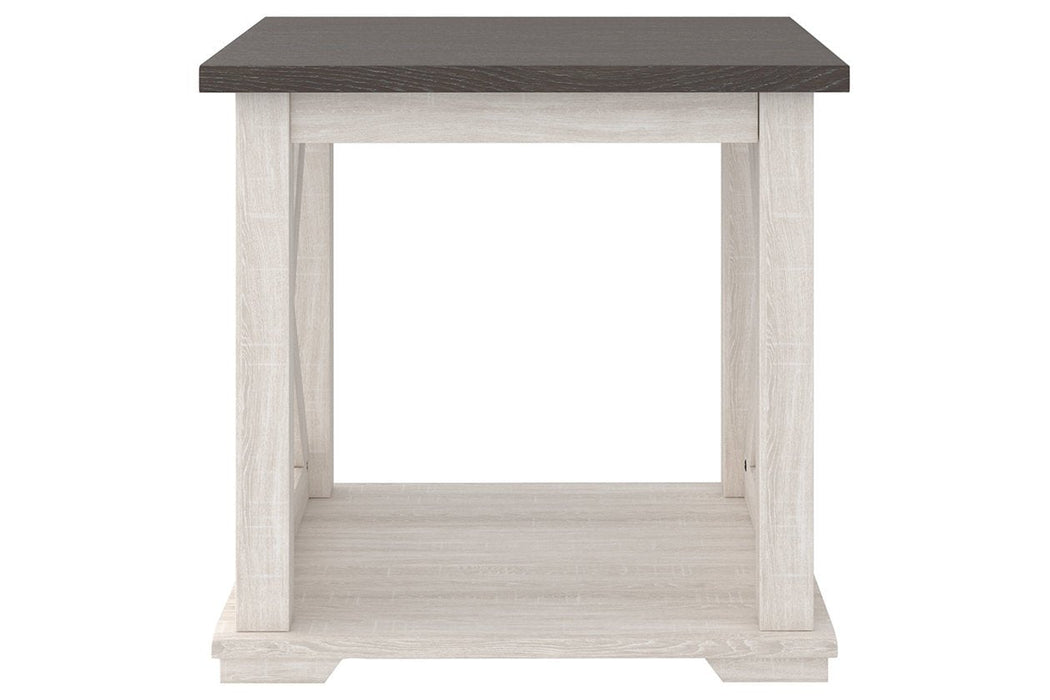 Dorrinson Two-tone End Table - Lara Furniture