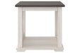 Dorrinson Two-tone End Table - Lara Furniture