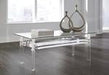 Braddoni Chrome Finish Coffee Table - Lara Furniture