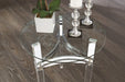 Braddoni Chrome Finish Coffee Table - Lara Furniture