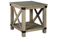 Aldwin Gray End Table - Lara Furniture