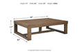 Cariton Gray Coffee Table - Lara Furniture