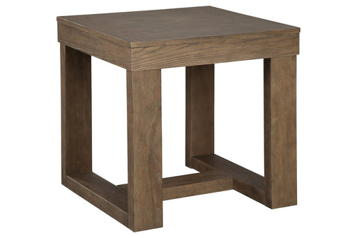 Cariton Gray End Table - Lara Furniture