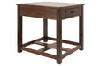 Marion Dark Brown End Table - Lara Furniture