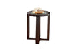 Marion Dark Brown End Table - Lara Furniture