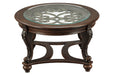 Norcastle Dark Brown Coffee Table - Lara Furniture