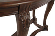 Norcastle Dark Brown Sofa/Console Table - Lara Furniture