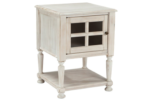 Mirimyn White Accent Table - Lara Furniture