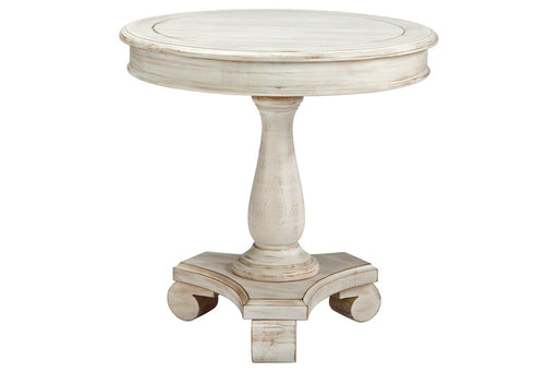 Mirimyn White Accent Table - Lara Furniture