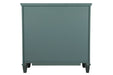 Mirimyn Antique Teal Accent Cabinet - Lara Furniture