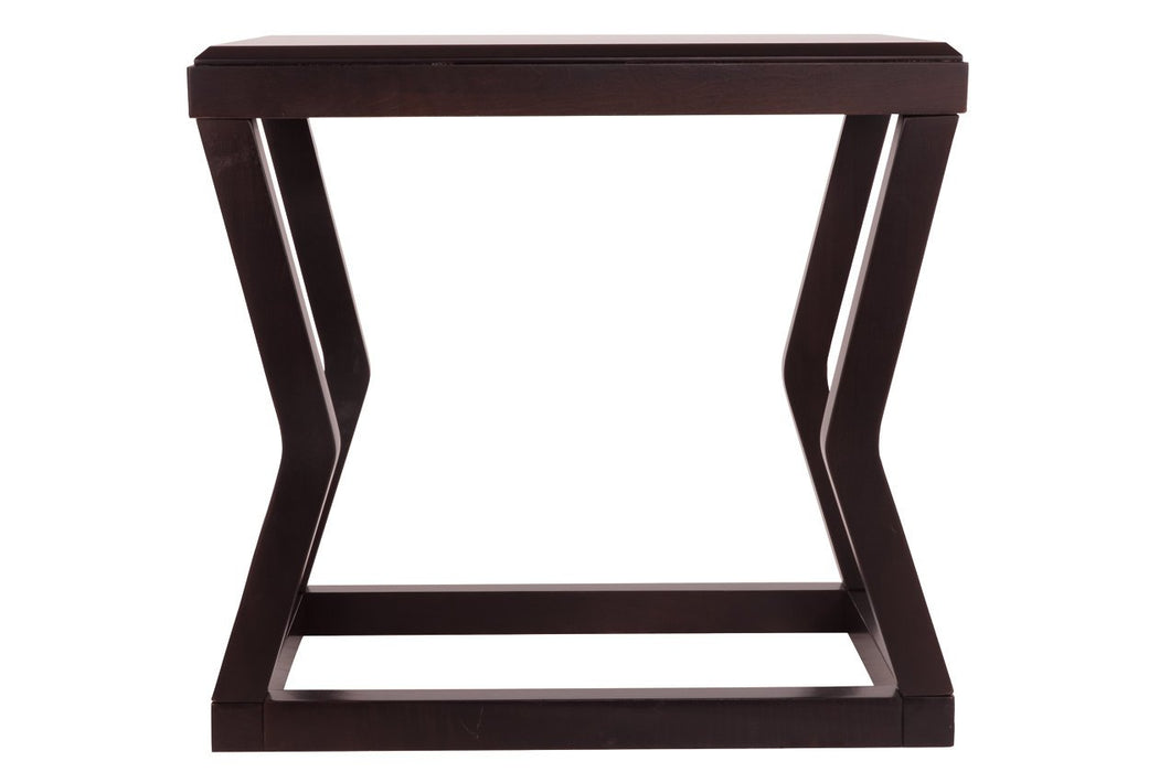 Kelton Espresso End Table - Lara Furniture