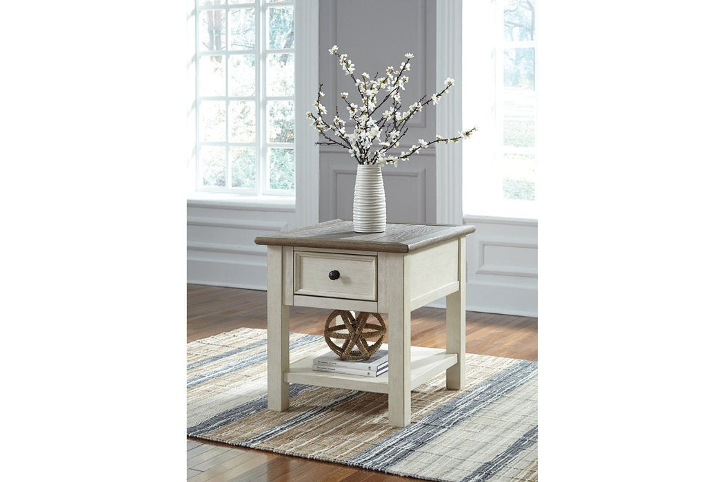 Bolanburg Two-tone End Table - Lara Furniture