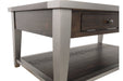 Branbury Grayish Brown Coffee Table - Lara Furniture