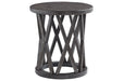 Sharzane Grayish Brown End Table - Lara Furniture