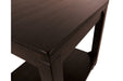 Rogness Rustic Brown End Table - Lara Furniture