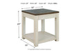 Bolanburg Brown/White End Table - Lara Furniture