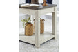 Bolanburg Brown/White End Table - Lara Furniture