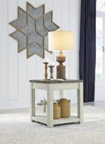 Bolanburg Brown/White End Table - Lara Furniture