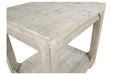 Fregine Whitewash End Table - Lara Furniture