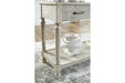 Shawnalore Whitewash Sofa/Console Table - Lara Furniture