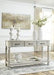 Shawnalore Whitewash Sofa/Console Table - Lara Furniture