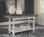 Havalance Gray/White Sofa/Console Table - Lara Furniture