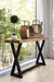 Wesling Light Brown Sofa/Console Table - Lara Furniture