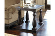 Mallacar Black End Table - Lara Furniture