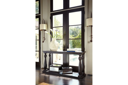 Mallacar Black Sofa/Console Table - Lara Furniture