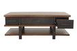 Stanah Two-tone Coffee Table with Lift Top - Lara Furniture