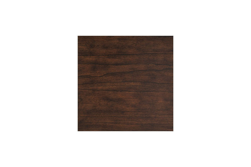 Barilanni Dark Brown Coffee Table with Lift Top - Lara Furniture