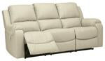 Rackingburg Cream Power Reclining Sofa - Lara Furniture